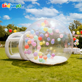 BH-002 Inflatabla Bubble House, Bubble House Dome Inflatable with Air Blower and Air Pump for Birthday Parties, Wedding and Gender Revealing