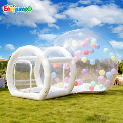 BH-002 Inflatabla Bubble House, Bubble House Dome Inflatable with Air Blower and Air Pump for Birthday Parties, Wedding and Gender Revealing