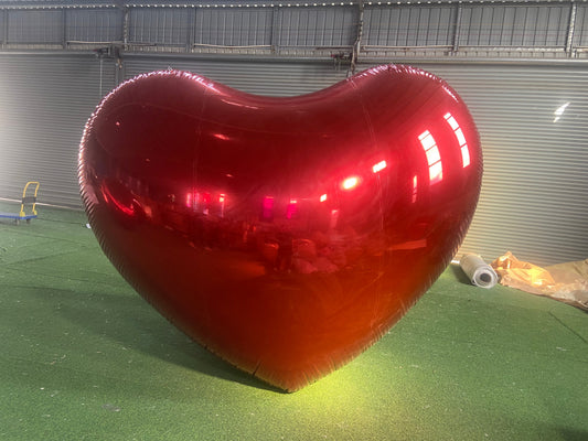 The Giant Inflatable Mirror Heart