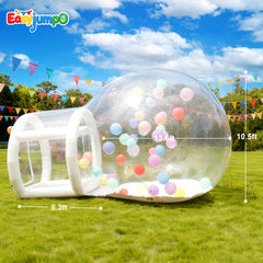 BH-002 Inflatabla Bubble House, Bubble House Dome Inflatable with Air Blower and Air Pump for Birthday Parties, Wedding and Gender Revealing