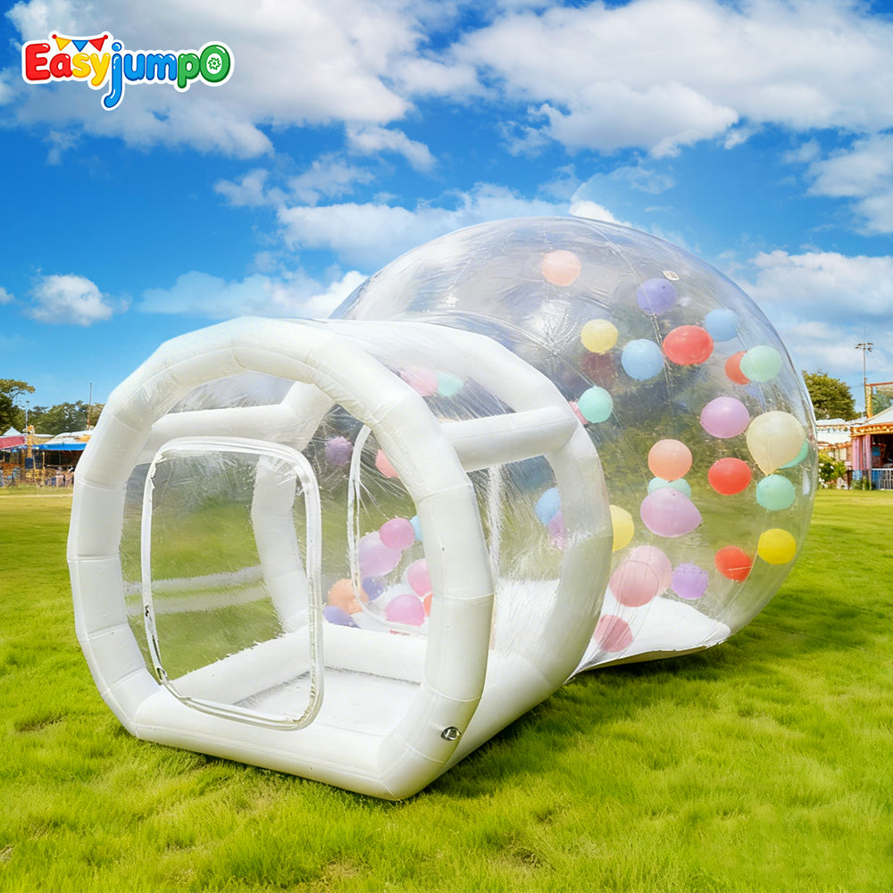 BH-001 Inflatable Bubble Balloon House, 10ft Bubble House Dome Inflatable for Kids with Pump and UL Blower, Bubble Tent for Toddlers Party Balloons Clear for Home Party, Event Exhibition, Malls, Parks