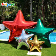ES-MB004 Mirror Stars Inflatable Christmas Ornaments Large Pvc Inflatable Mirror Ball for Party Event Decoration